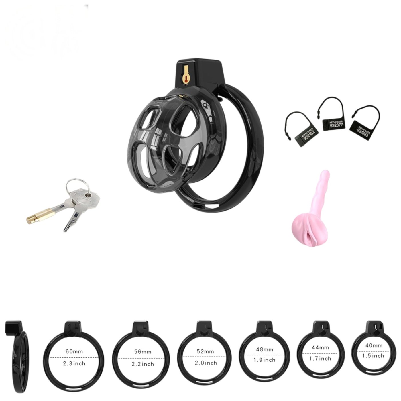 Cellmate Gladiator Soft Chastity Cage Size 0