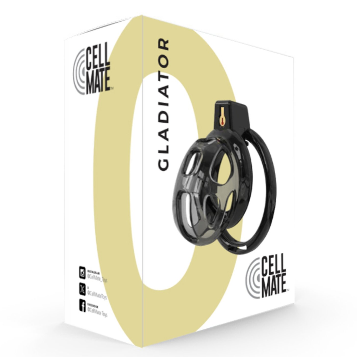 Cellmate Gladiator Soft Chastity Cage Size 0
