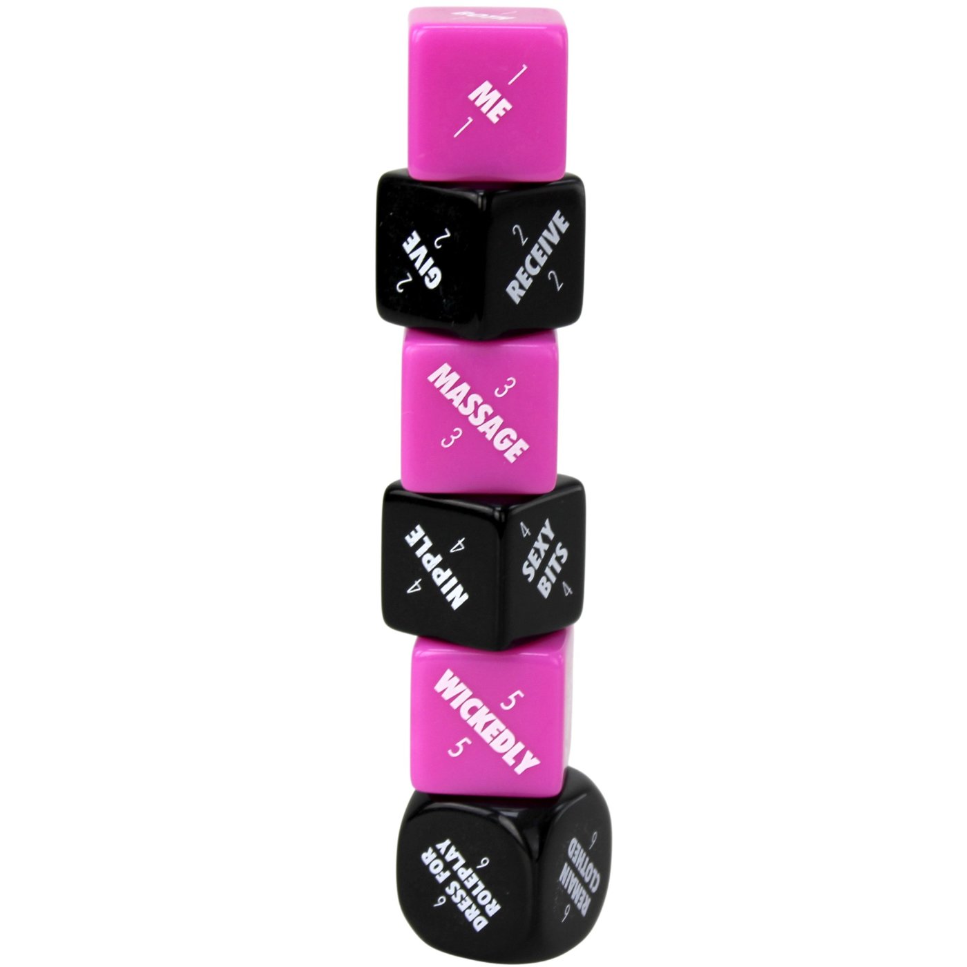 Sexy 6 Foreplay Edition Dice Game Adult Foreplay Dice Set
