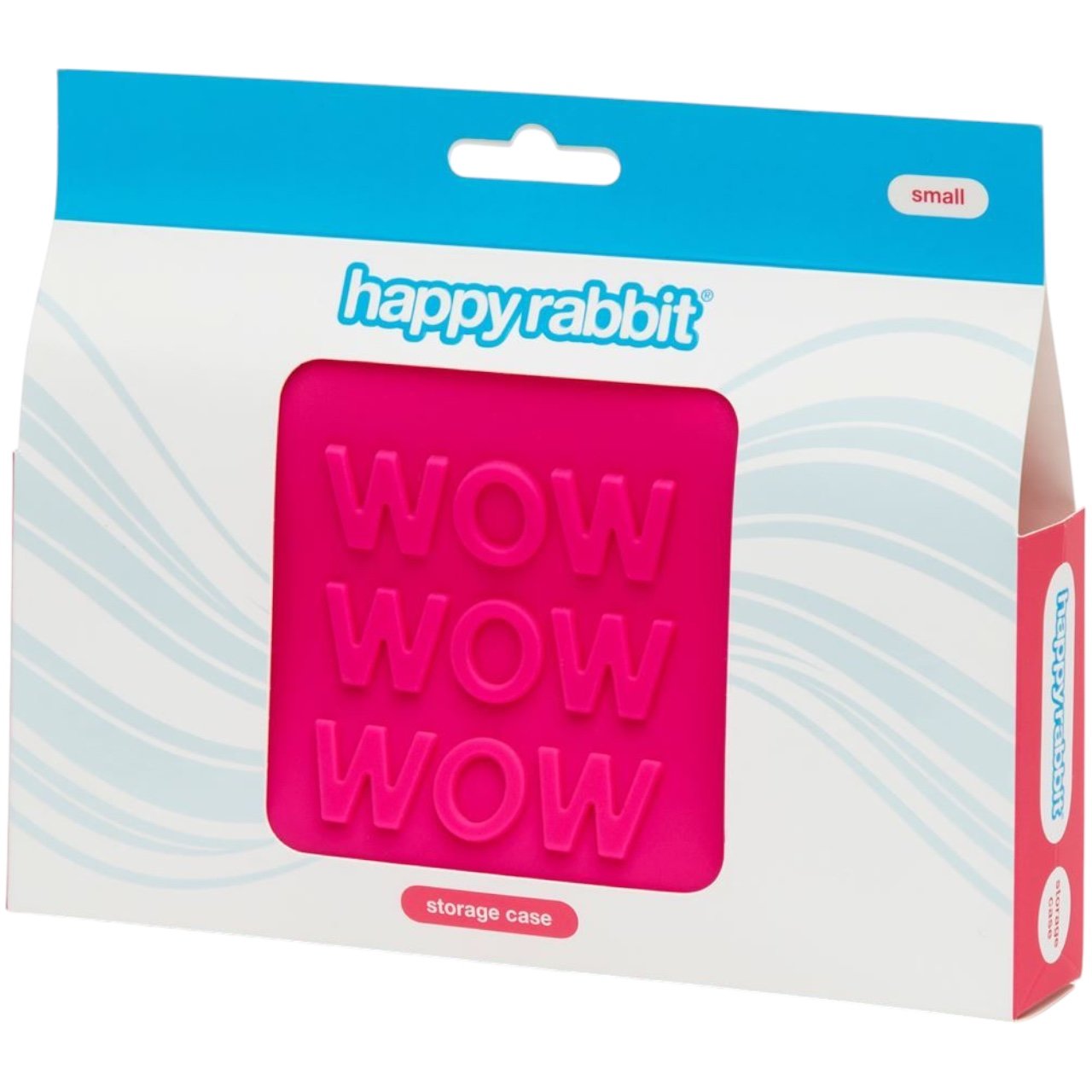Happy Rabbit WOW Small Silicone Zip Storage Case