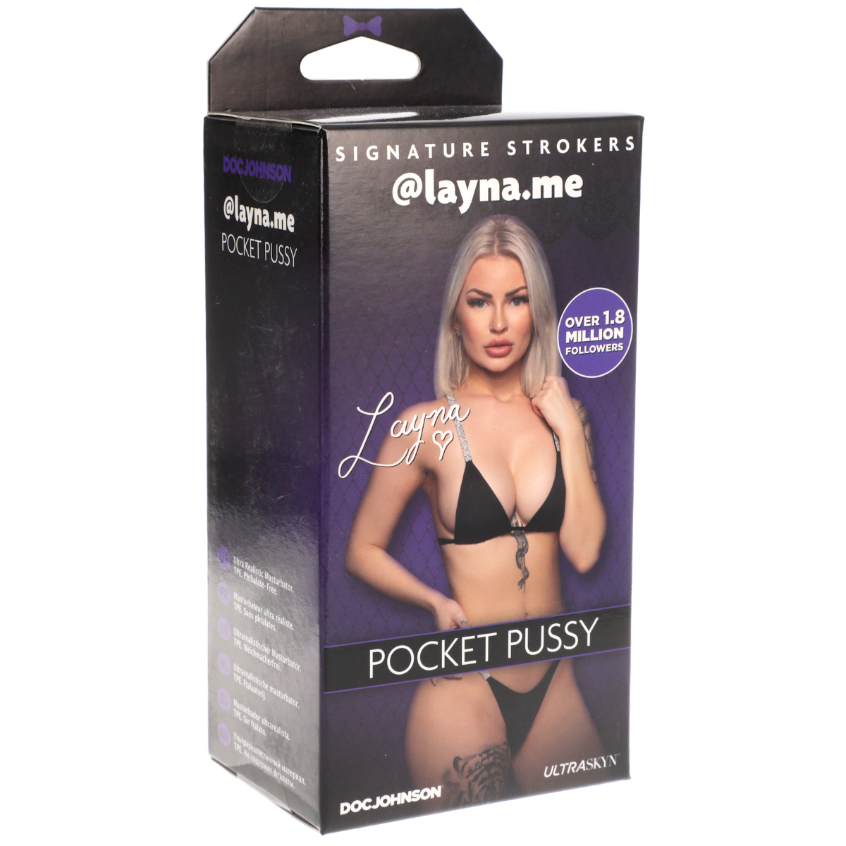 Signature Strokers Girls of Social Media @layna.me Pocket Pussy