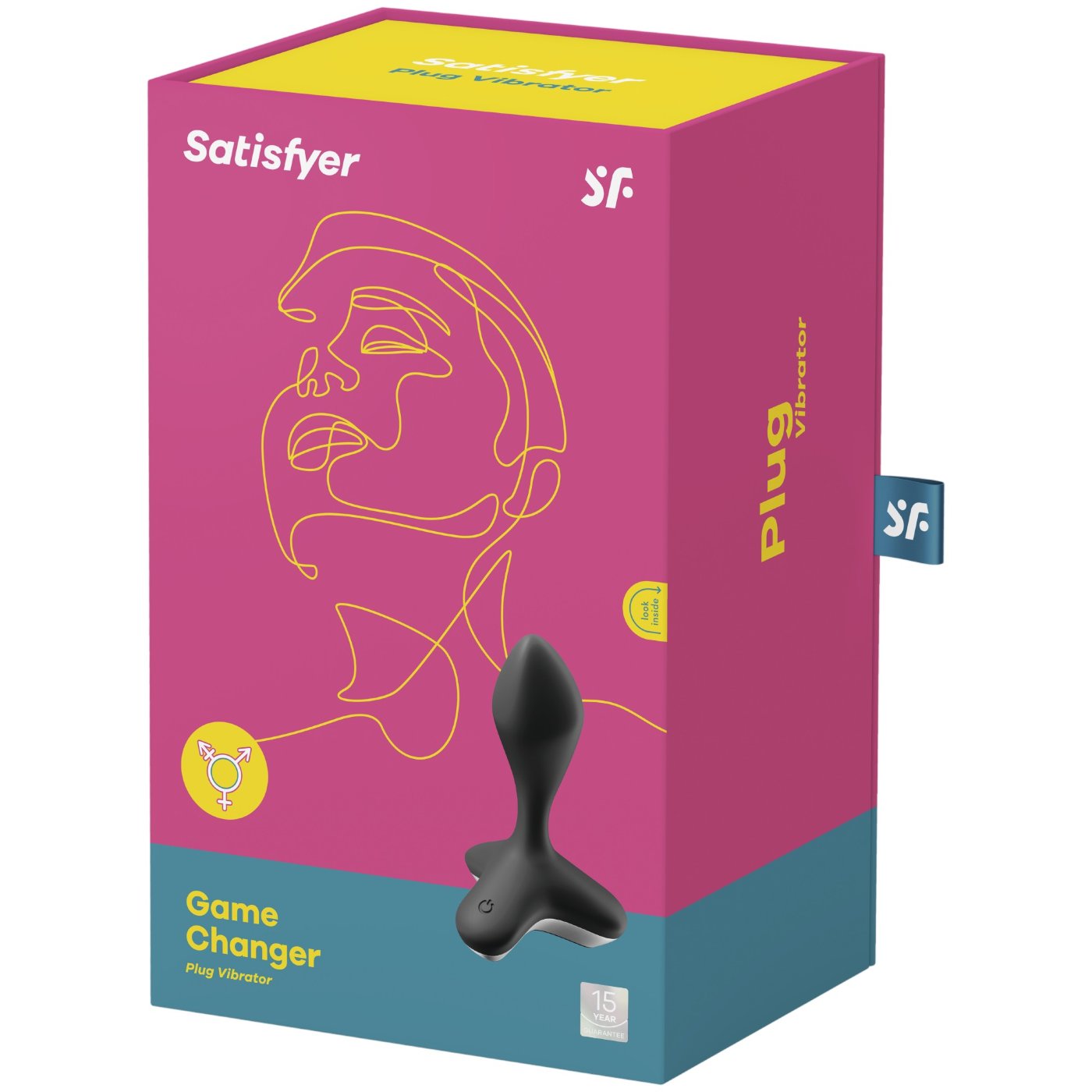 Satisfyer Game Changer Rechargeable Vibrating Butt Plug