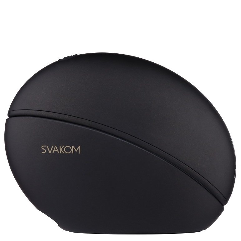 Svakom Pulse Galaxie App Controlled Rechargeable Suction Vibrator Black