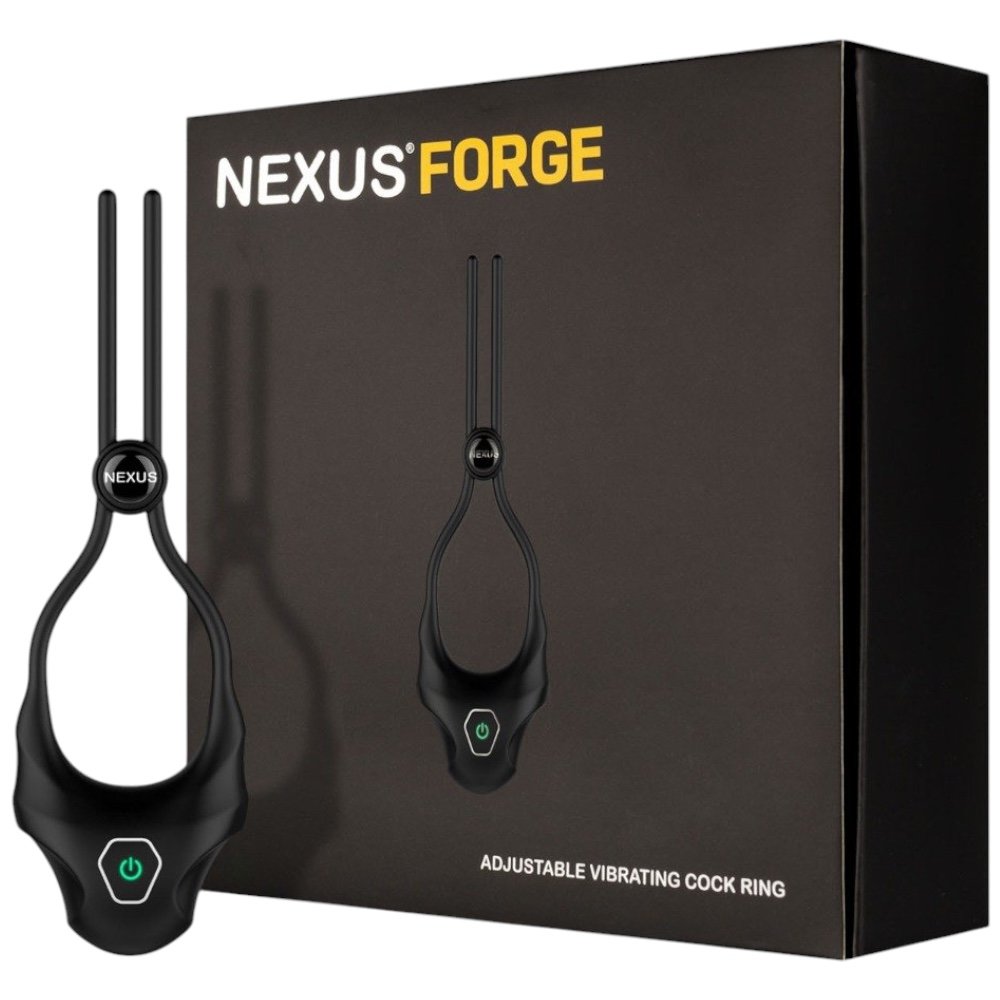 Nexus Forge Adjustable Rechargeable Vibrating Cock Ring