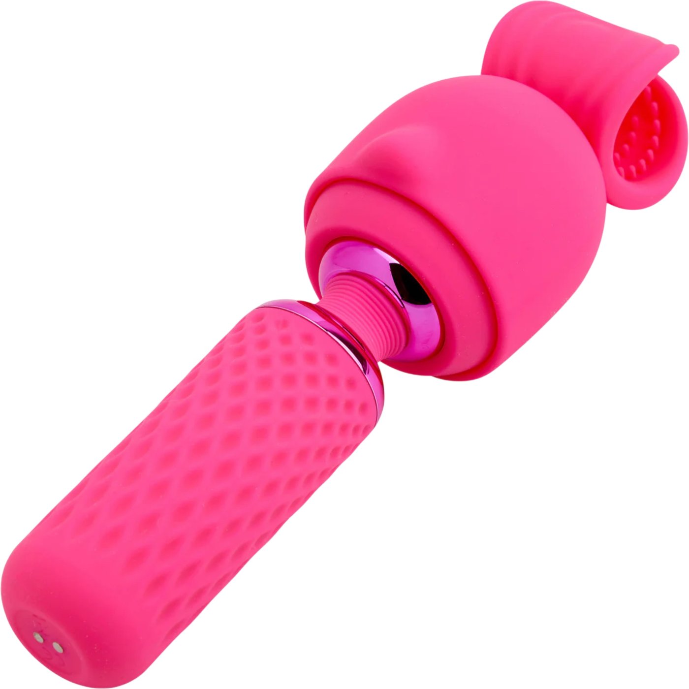 Nubii Harlow Mini Wand Warming Vibrator with Multi-Use Attachment