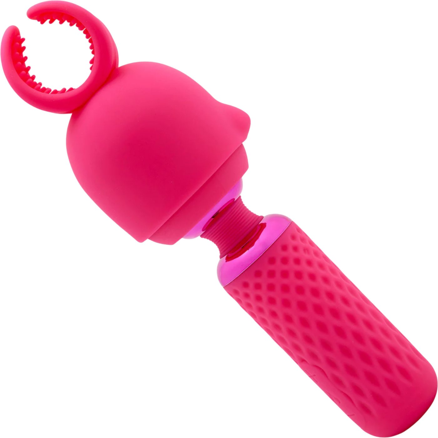 Nubii Harlow Mini Wand Warming Vibrator with Multi-Use Attachment