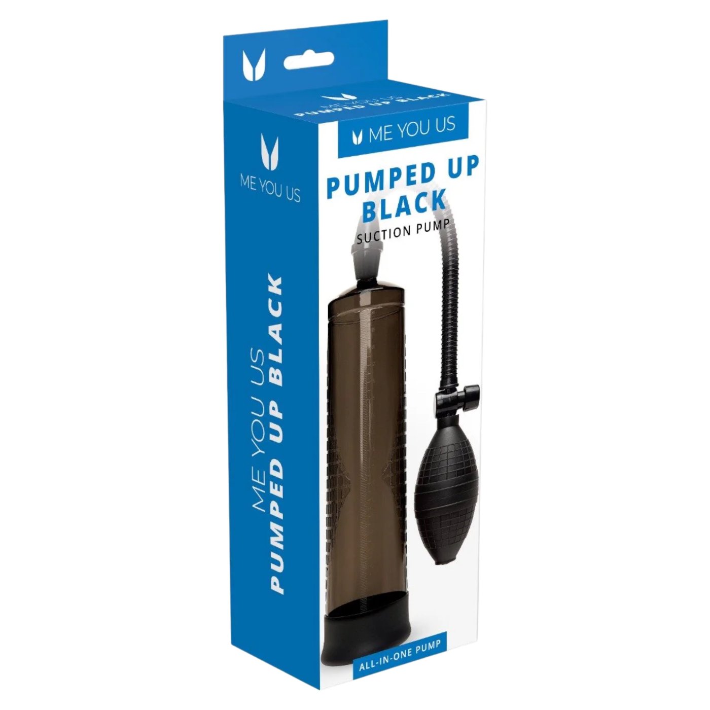 Me You Us Pumped Up Suction Penis Pump Black