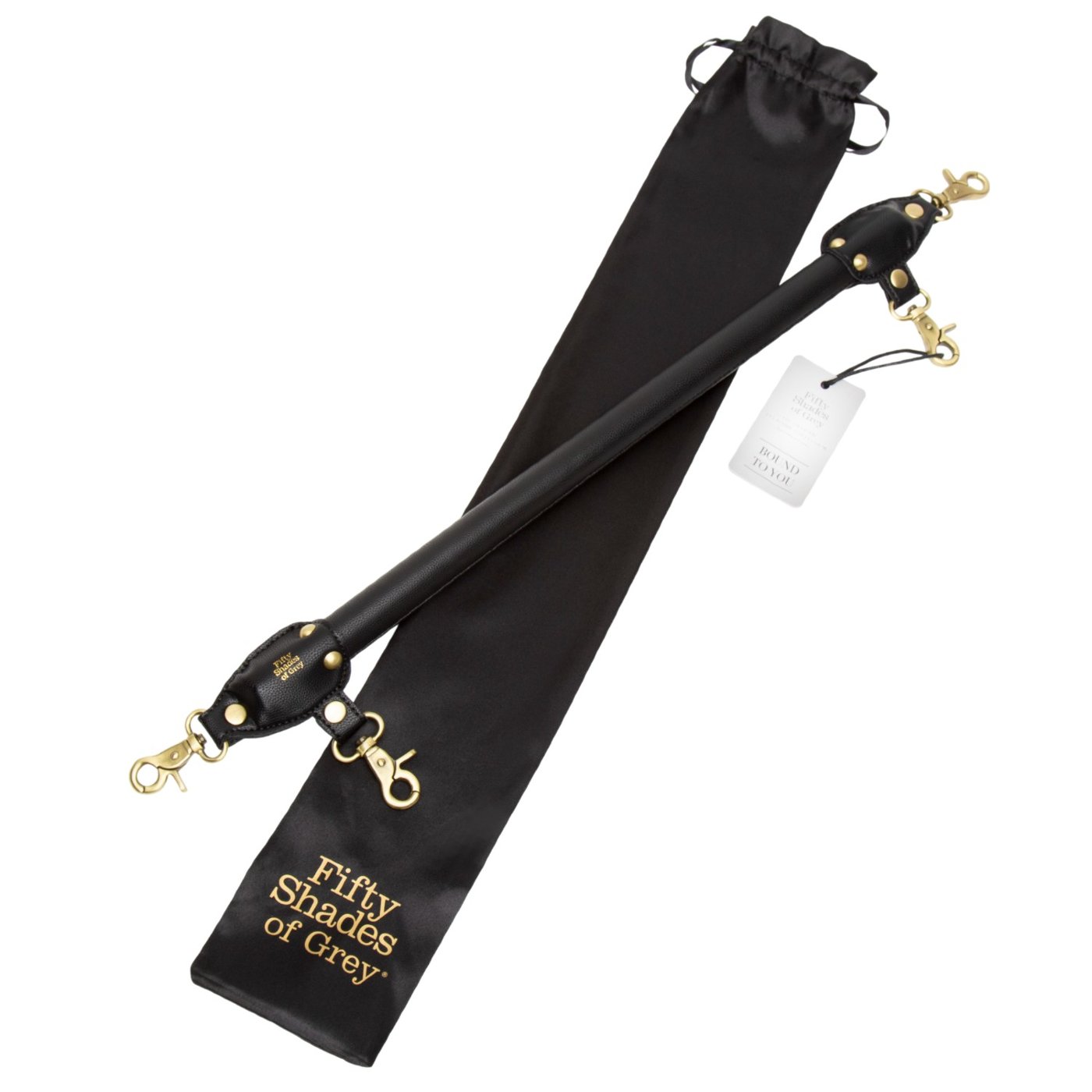Fifty Shades of Grey Bound to You Faux Leather Spreader Bar