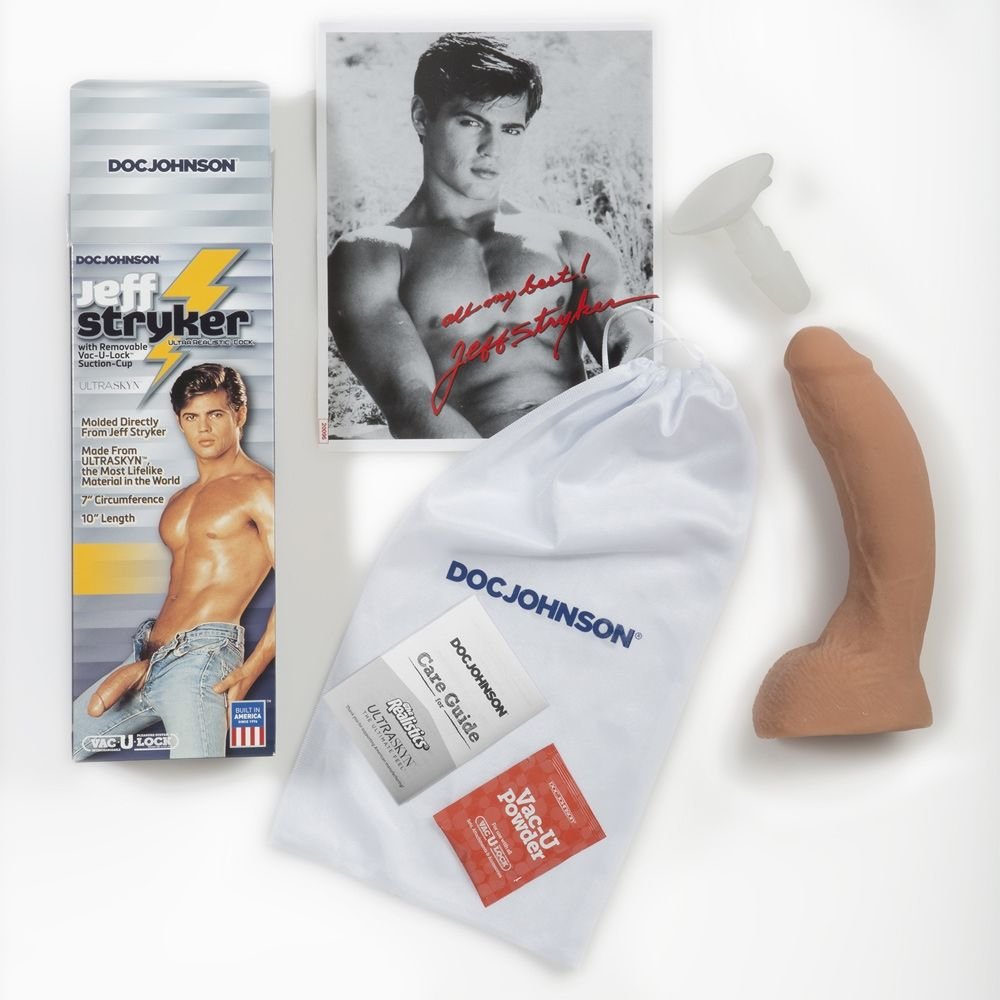 Signature Cocks Jeff Stryker Ultraskyn Cock with Suction Cup 10 Inch
