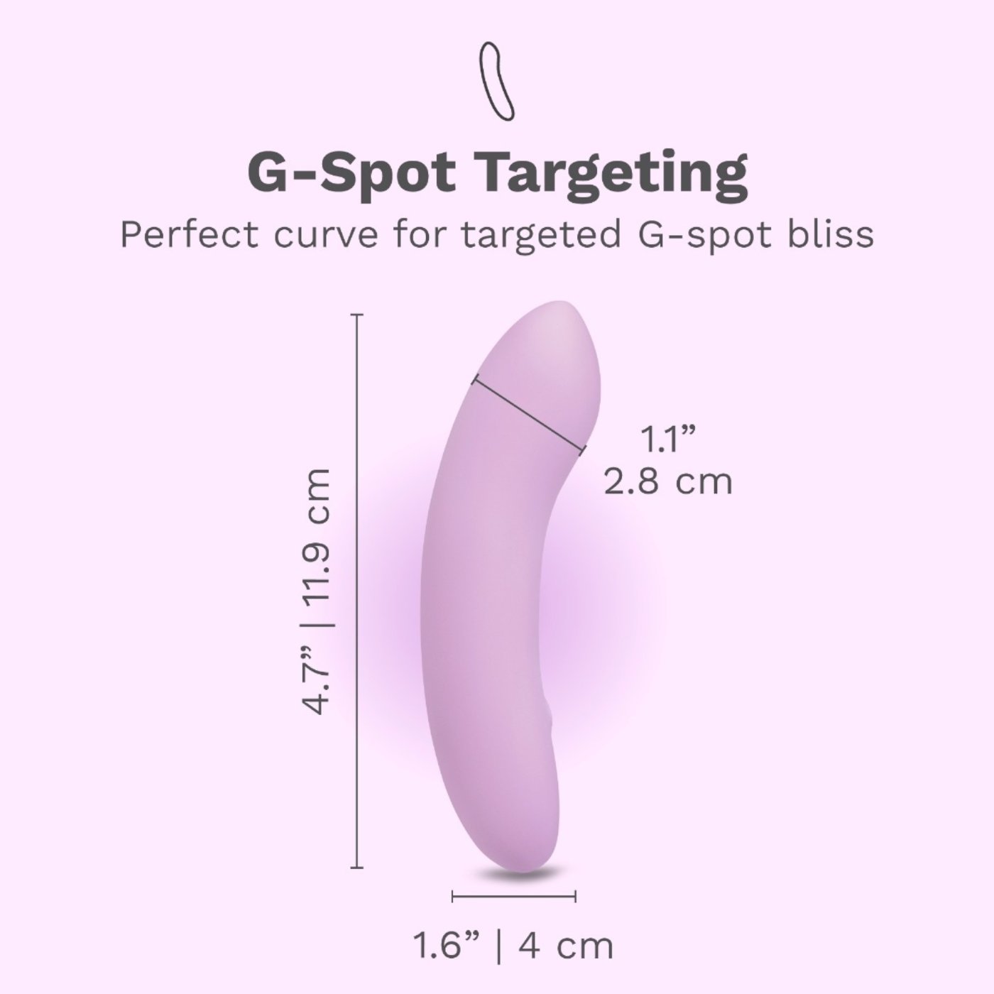 Le Wand Mini Vibe Glide Rechargeable G Spot Vibrator