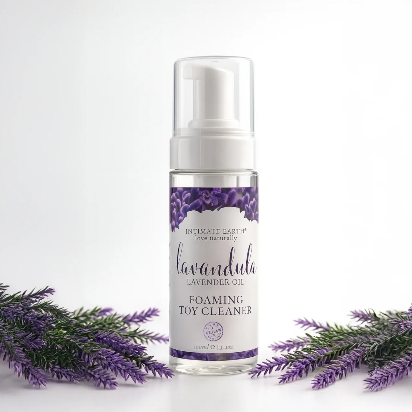Intimate Earth Lavandula Foaming Sex Toy Cleaner