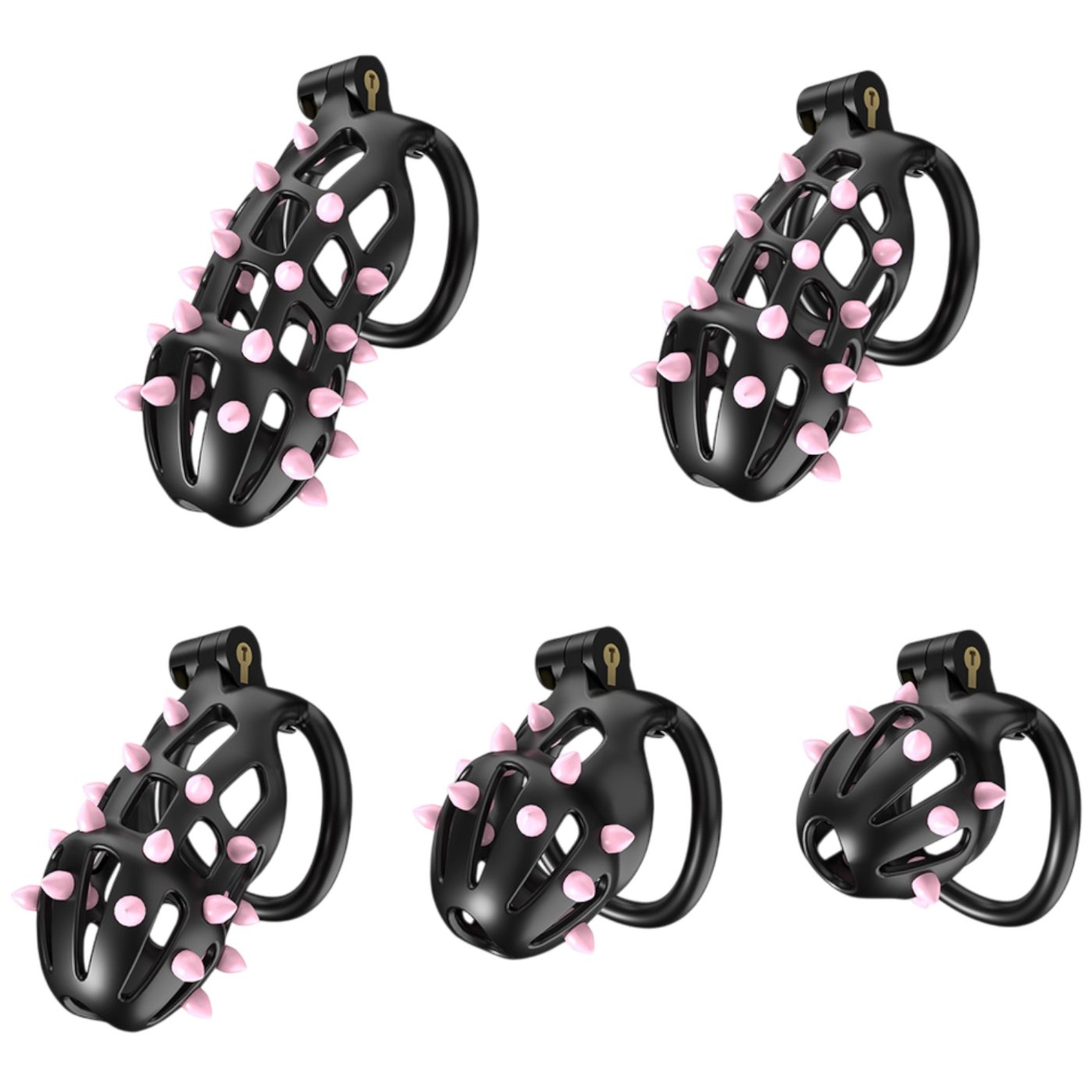 Cellmate FlexiSpike Chastity Cage Size 4
