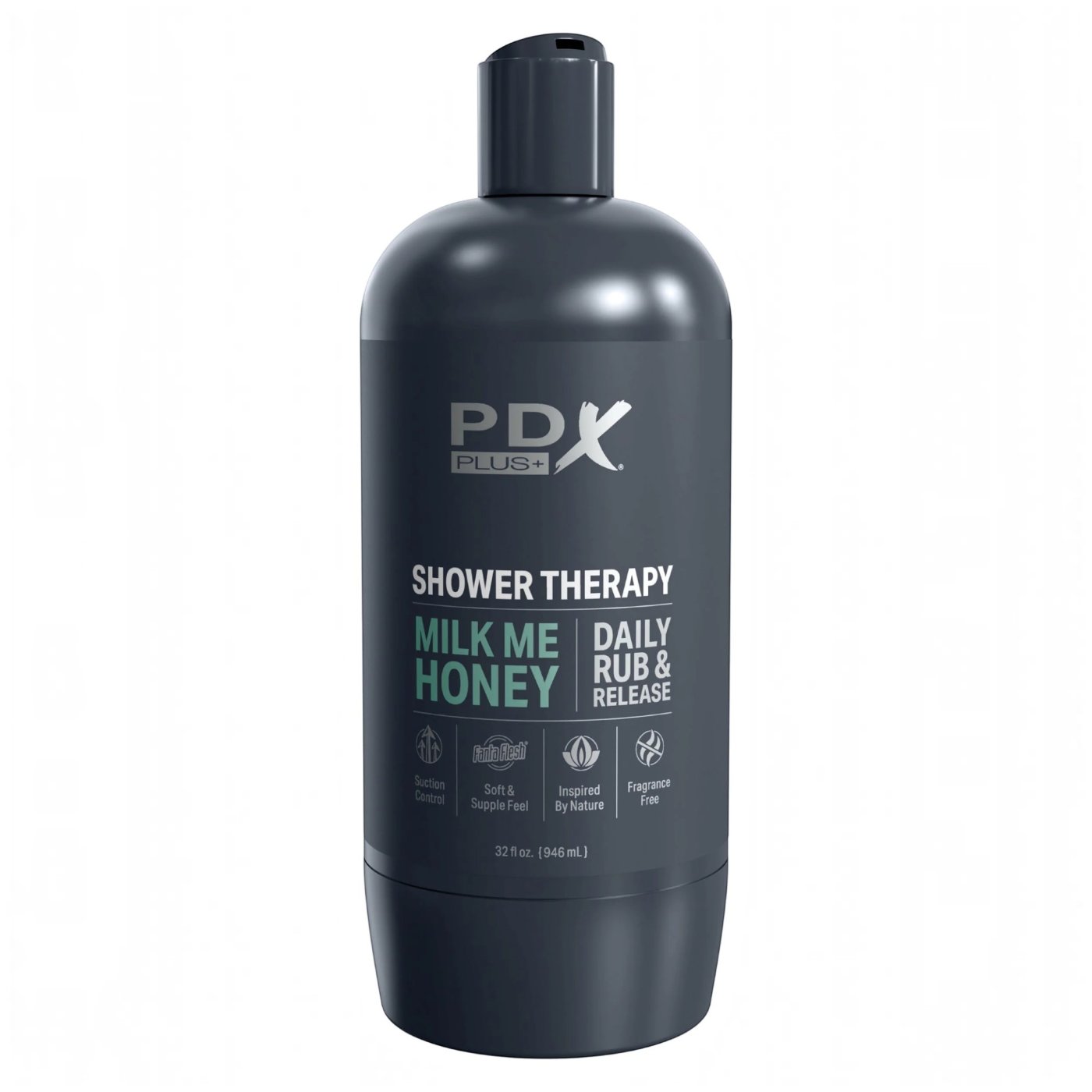PDX Plus Shower Therapy Milk Me Honey Realistic Vagina Masturbator