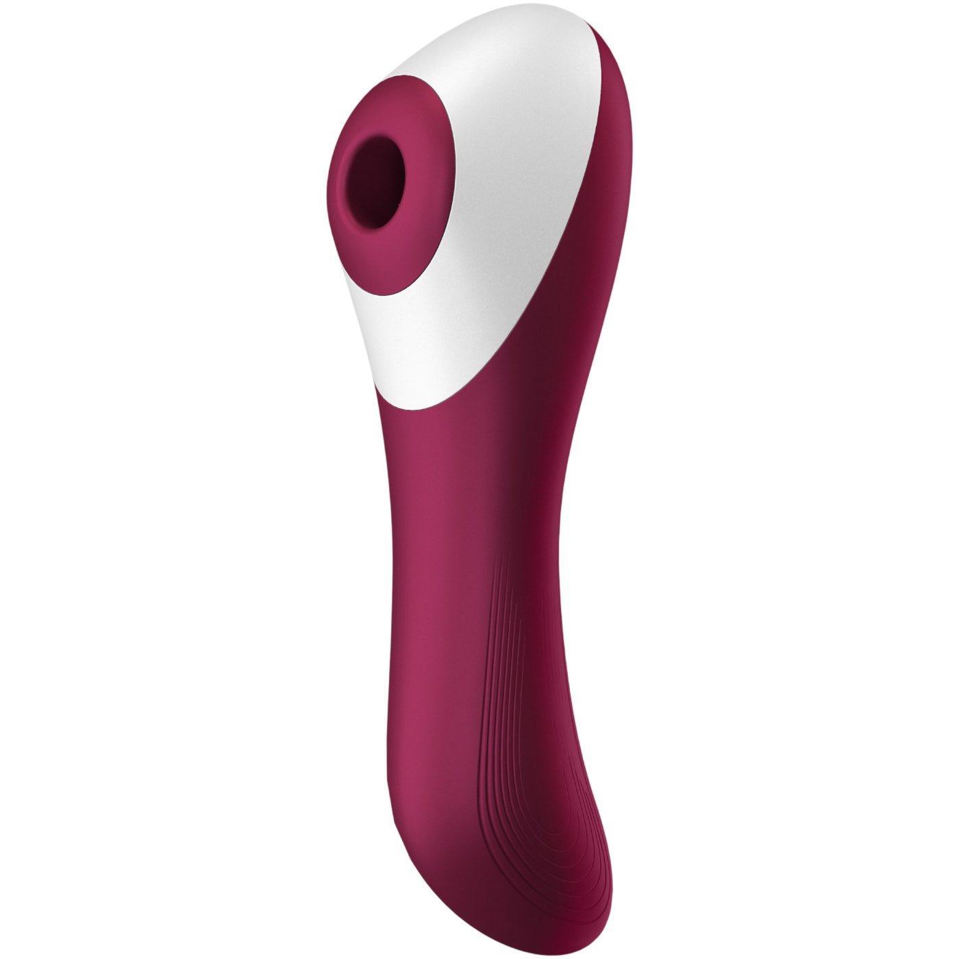 Satisfyer Dual Crush G Spot Vibrator &amp; Clitoral Stimulator Burgundy