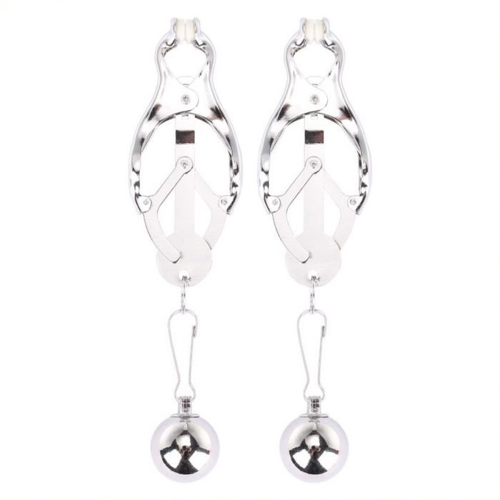 Me You Us Clover Nipple Clamp Silver – ME YOU US