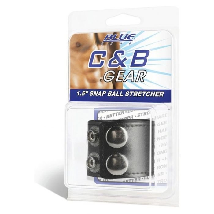 Blue Line Snap Ball Stretcher Black 1.5 Inch