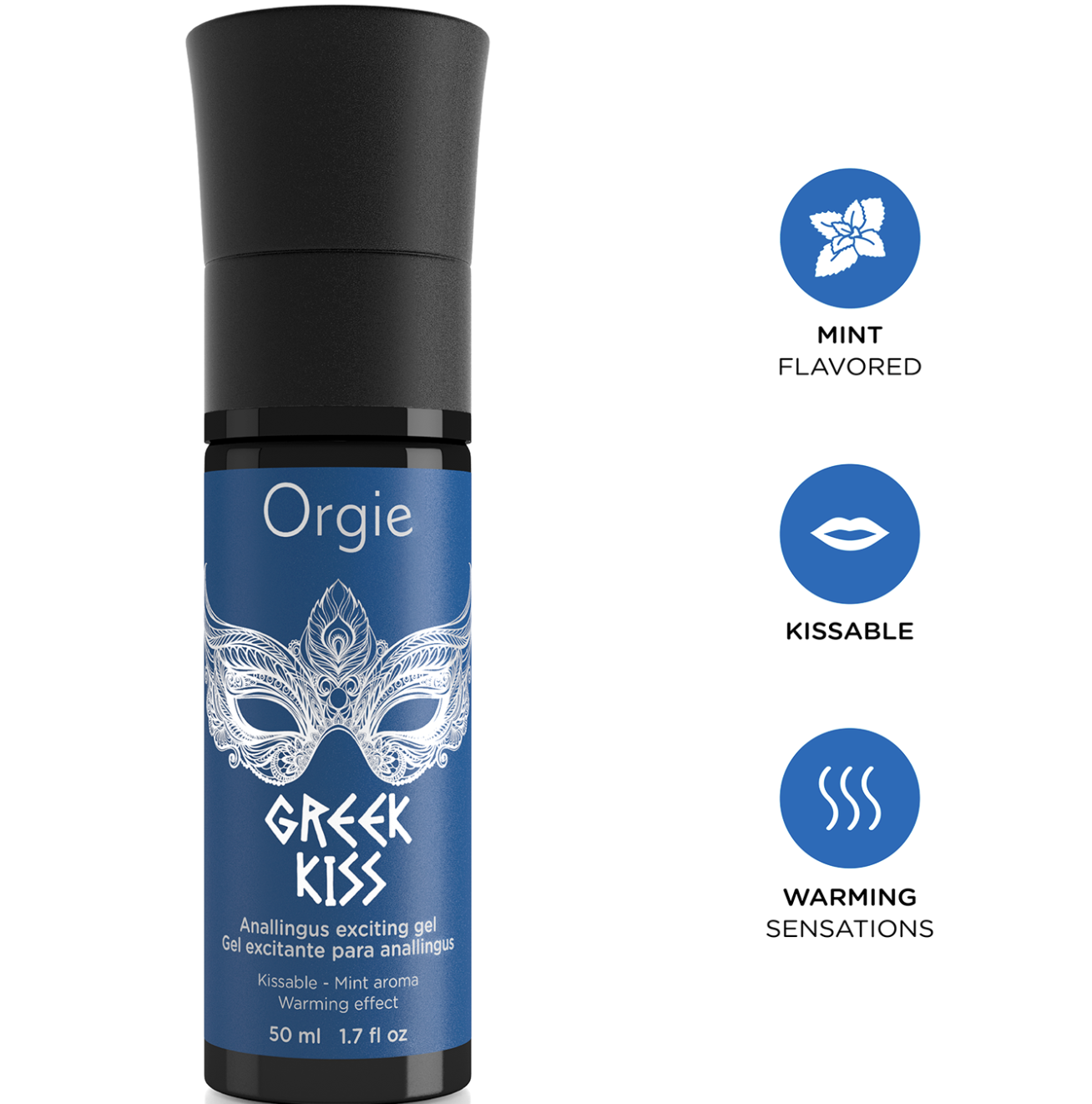 Orgie Greek Kiss Anallingus Exciting and Kissable Gel 50ml