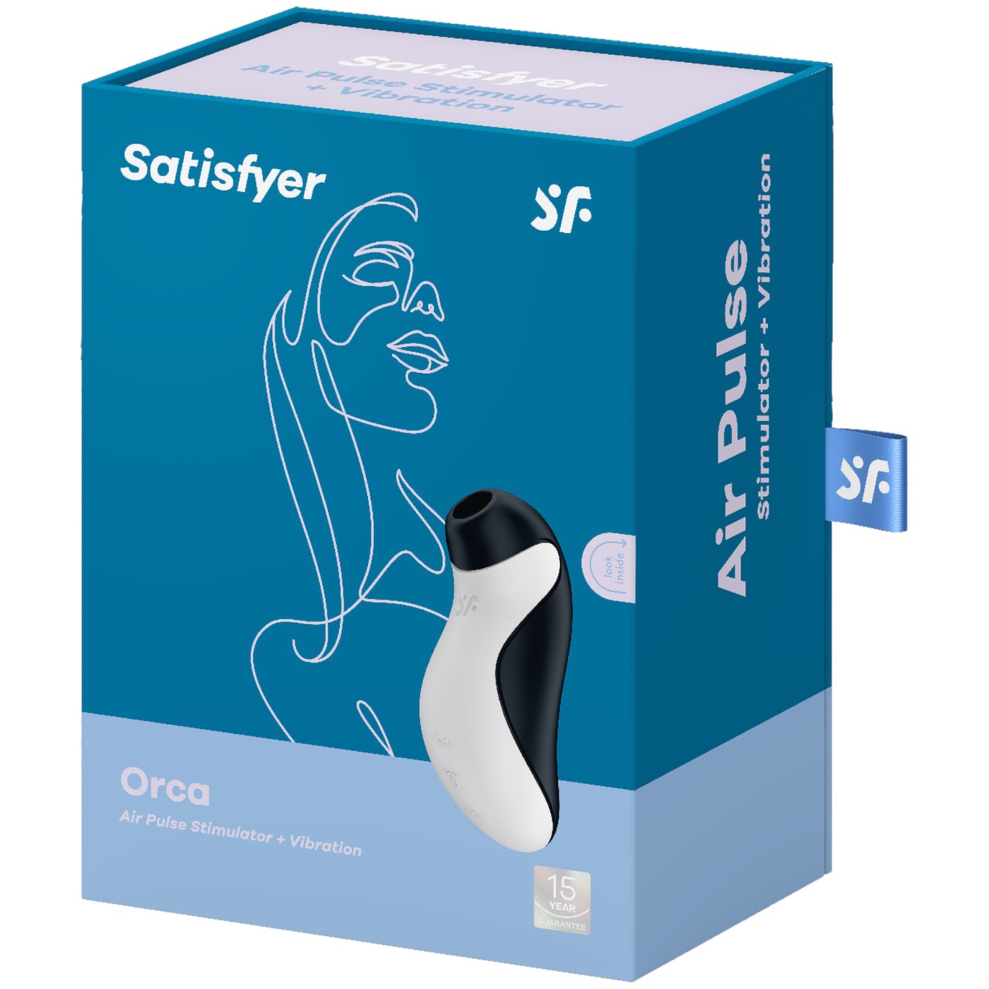 Satisfyer Orca Double Air Pulse Clitoral Vibrator