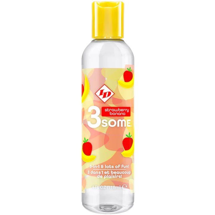 ID 3some 3 In 1 Lubricant Strawberry Banana 118ml