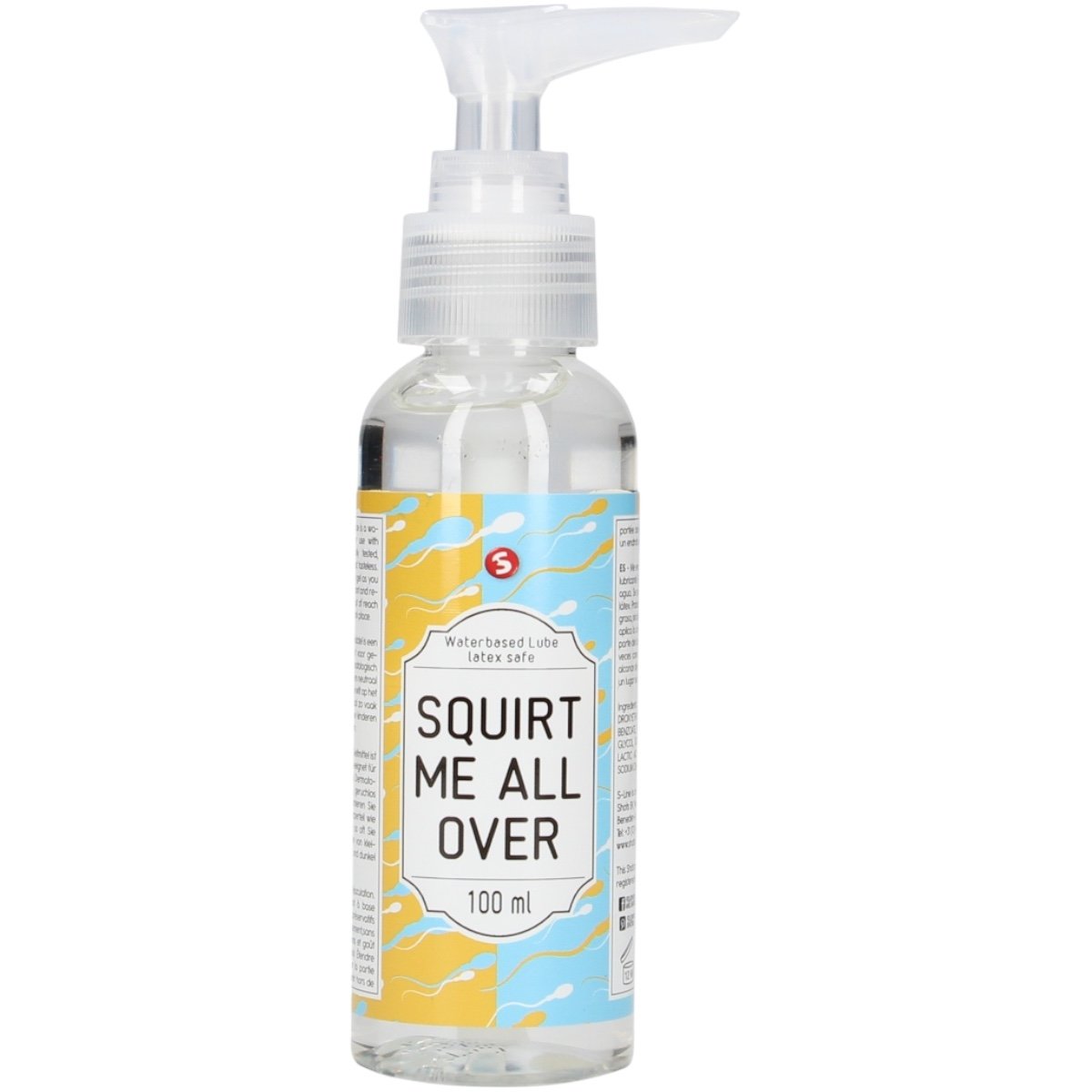 S-Line Squirt Me All Over Waterbased Lubricant 100ml