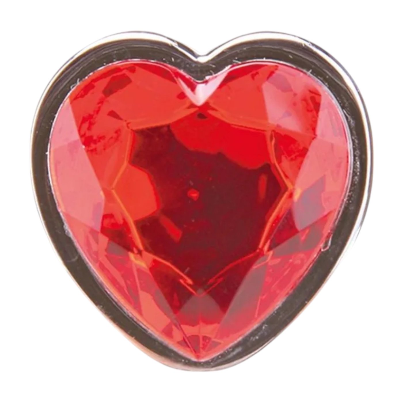 Whipsmart Heartbreaker Heart Crystal Butt Plug Large 3.5 Inch
