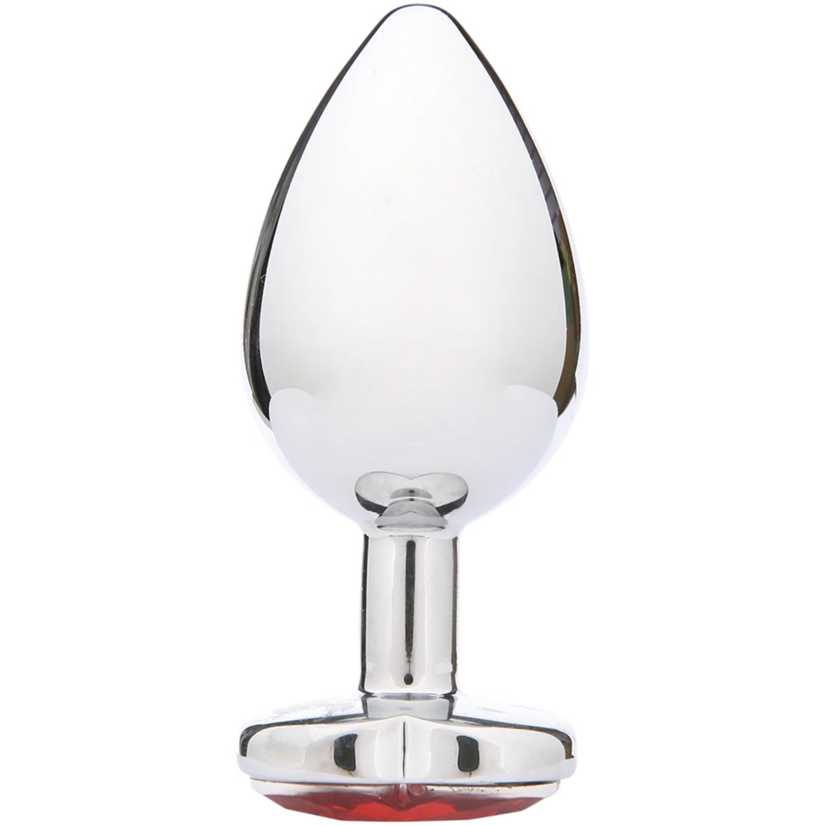 Whipsmart Heartbreaker Heart Crystal Butt Plug Large 3.5 Inch