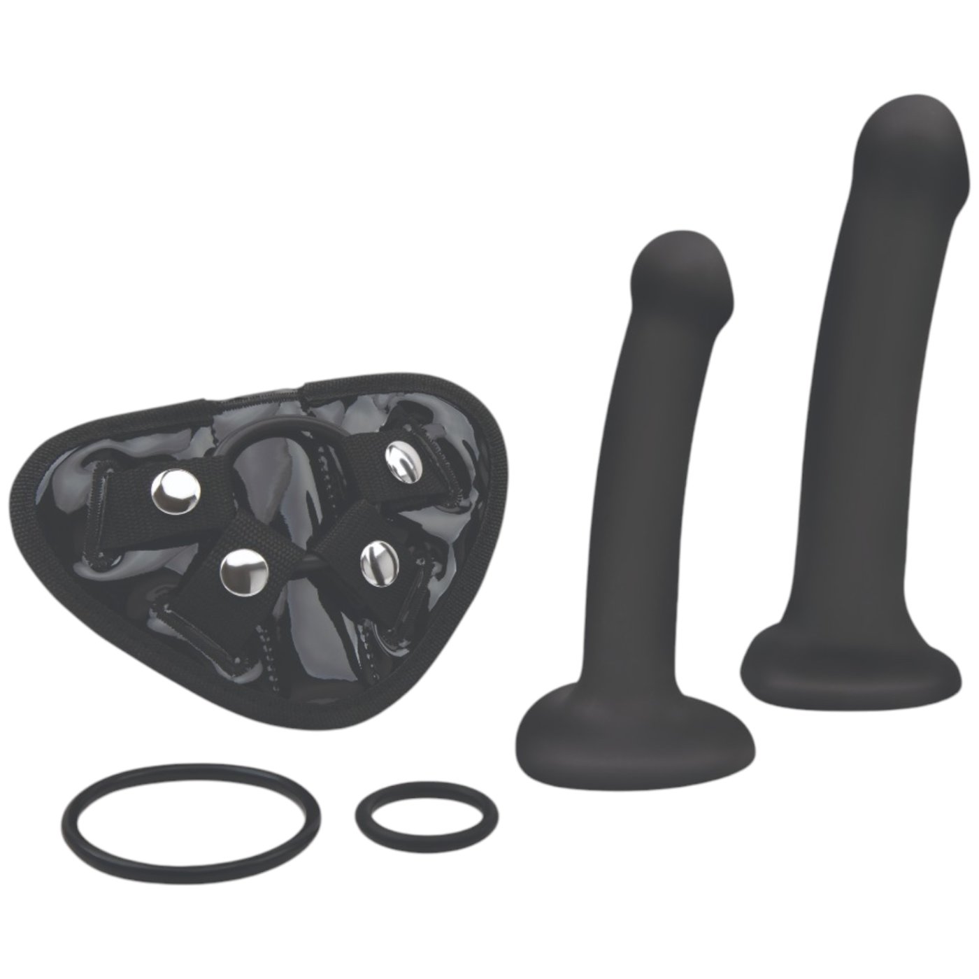 Me You Us Strap-On Harness Kit with 6-Inch &amp; 8-Inch Dildos