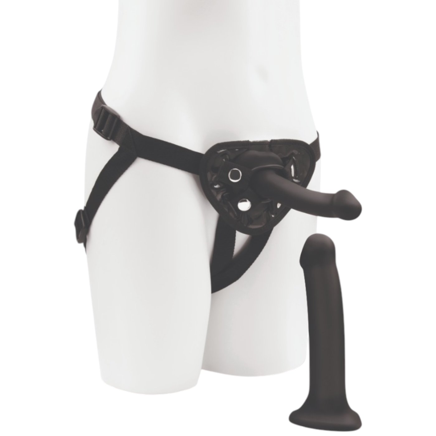 Me You Us Strap-On Harness Kit with 6-Inch & 8-Inch Dildos