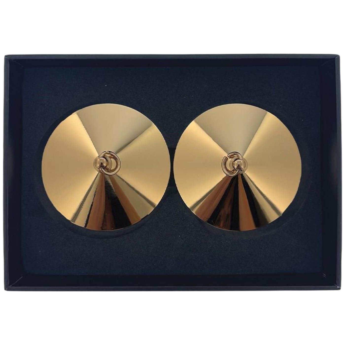 Guilty Pleasure Accents Linking Loop Nipple Covers Pasties Gold