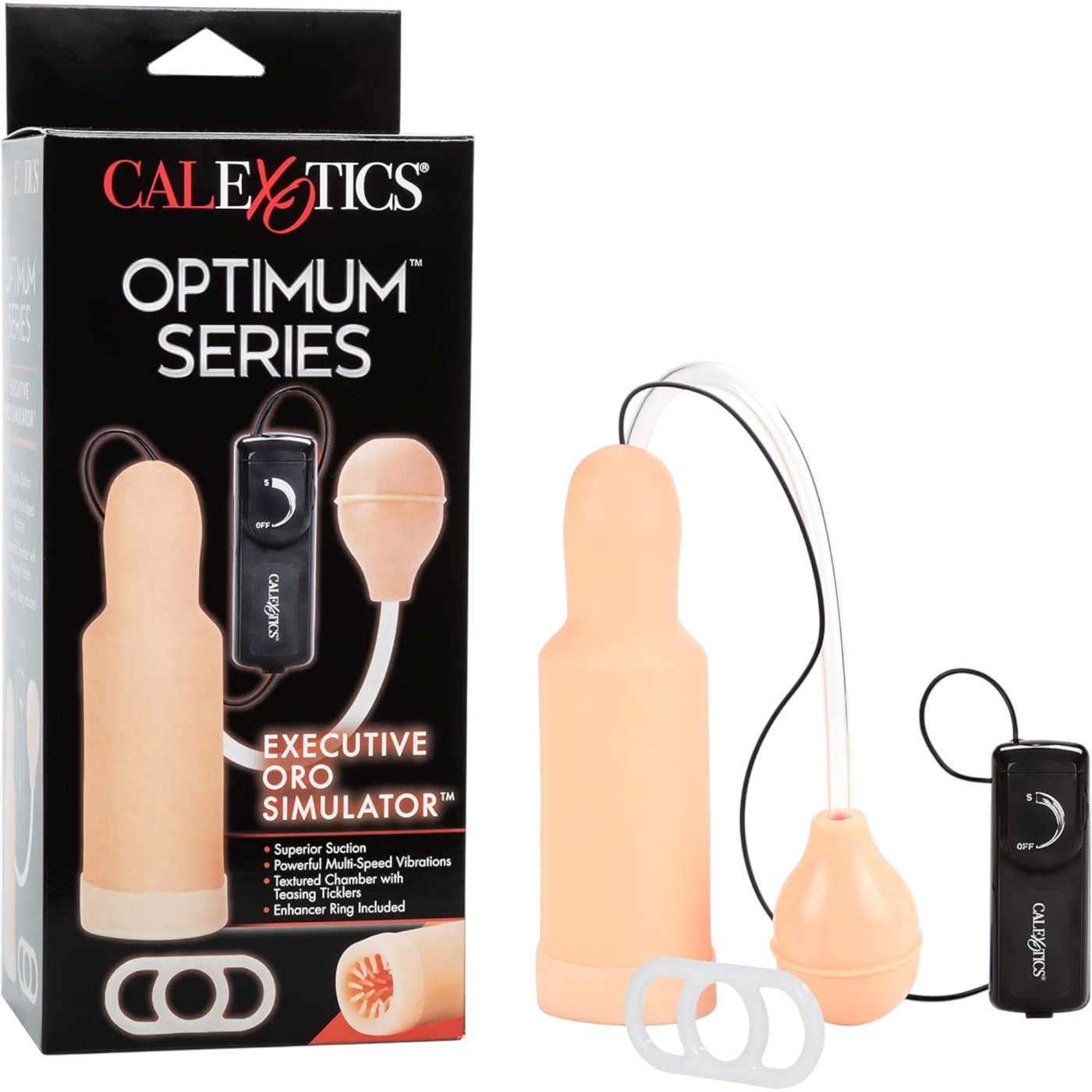 CalExotics Executive Oro Simulator Vibrating & Suction Masturbator