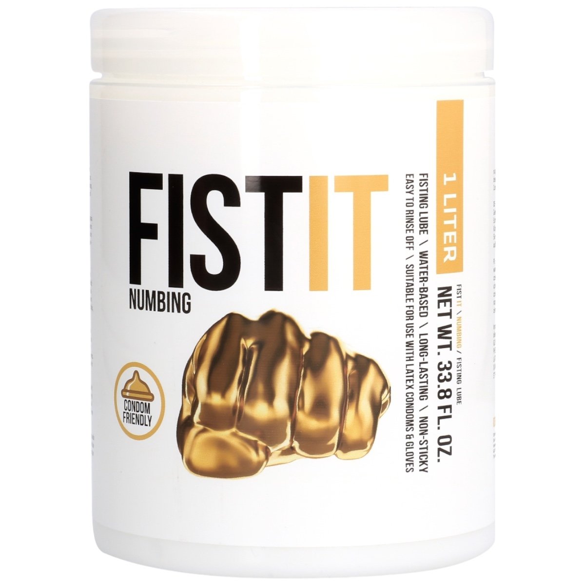 Fist It Numbing Water-Based Anal Lubricant 1000 Ml