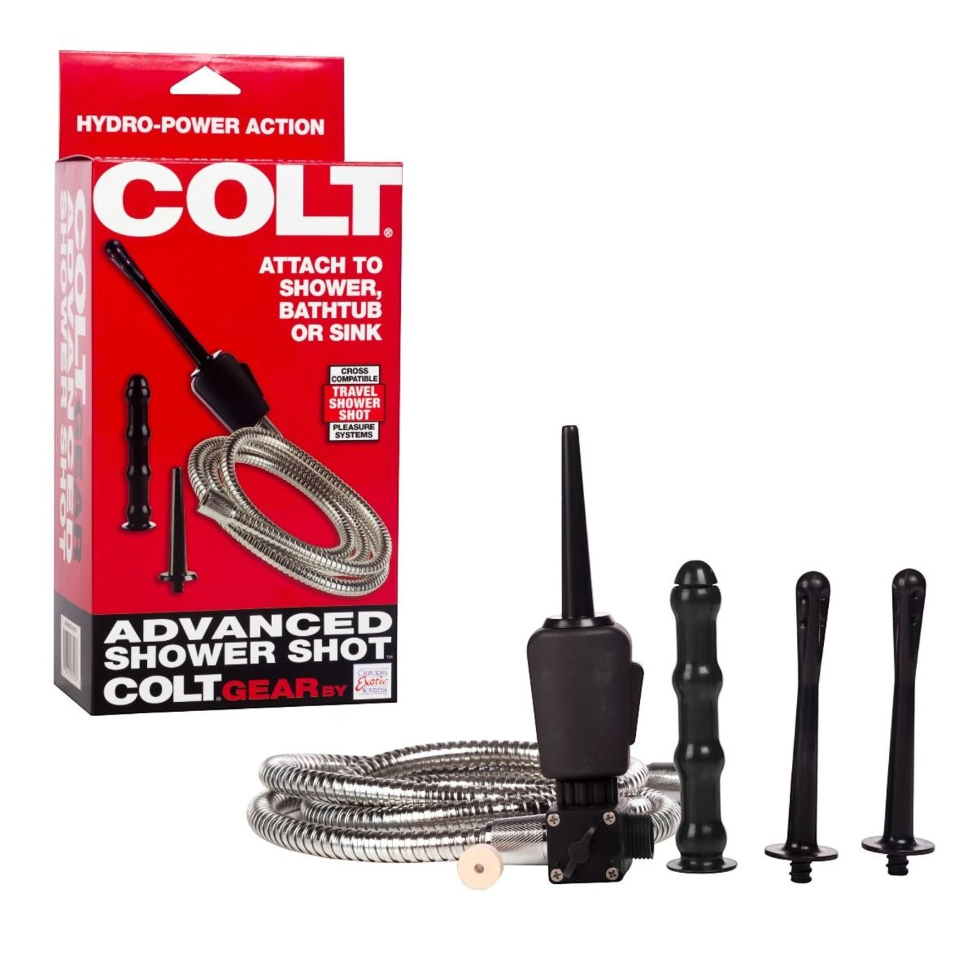 COLT Advanced Shower Shot Anal Douche Kit