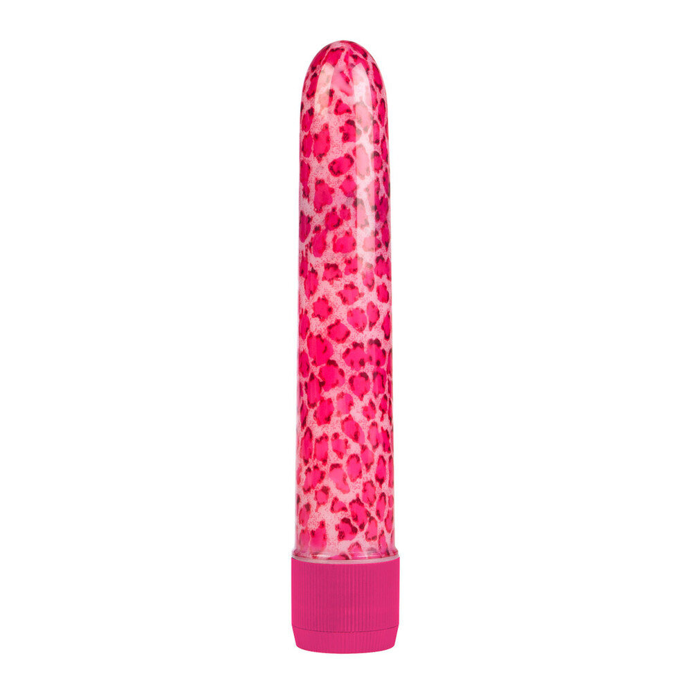 CalExotics Pink Leopard Massager Vibrator 6 Inch