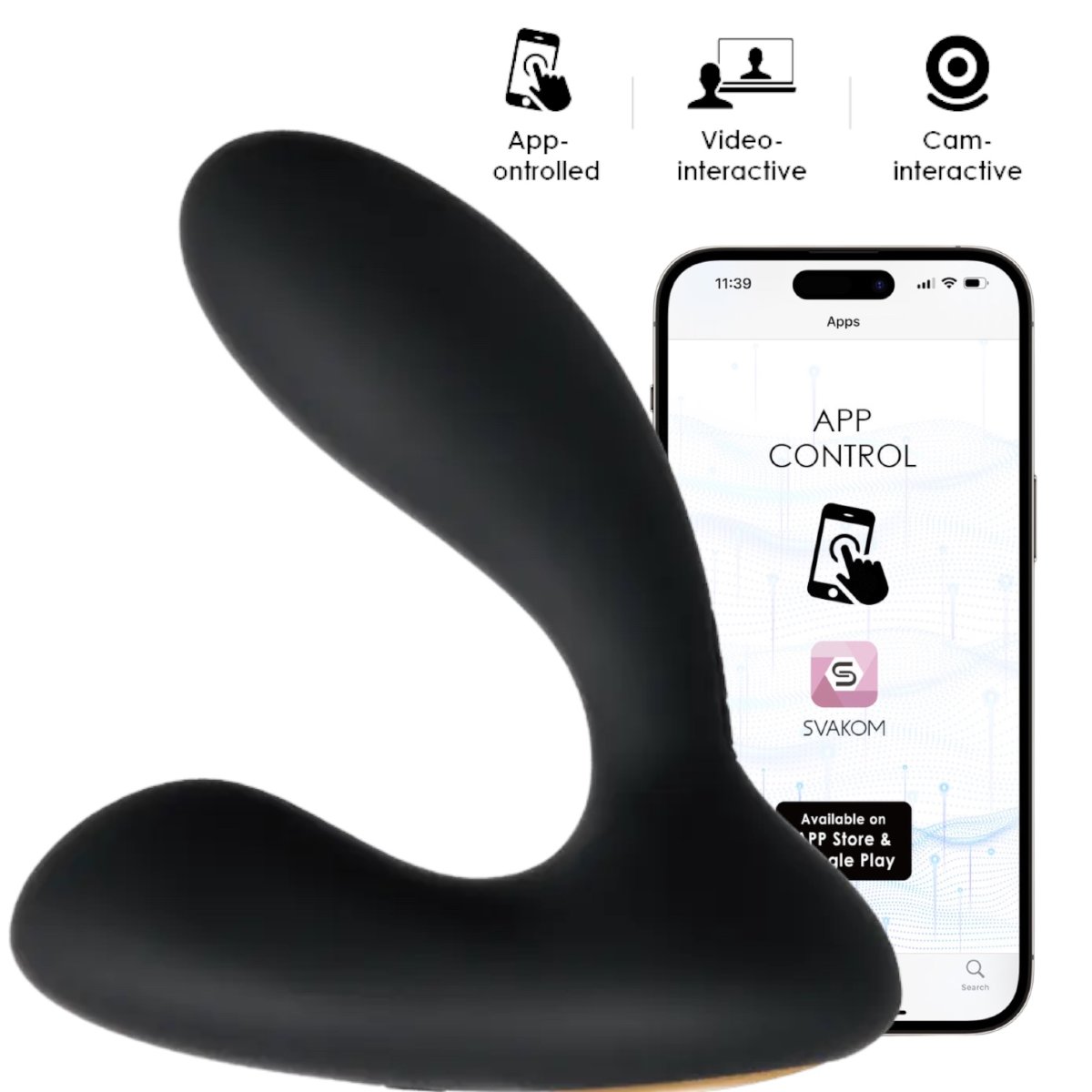 Svakom Vick Neo Interactive App-Controlled Prostate Vibrator – Svakom