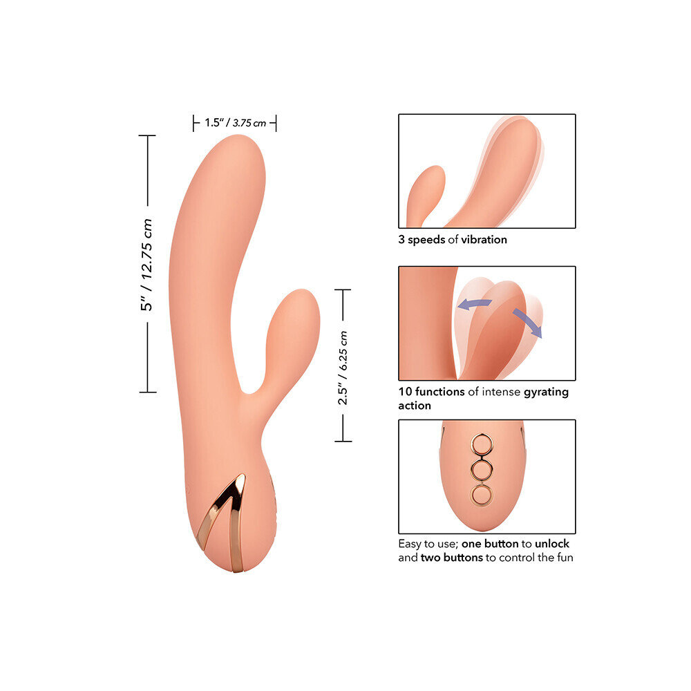 California Dreaming Monterey Magic Rechargeable Rabbit Vibrator