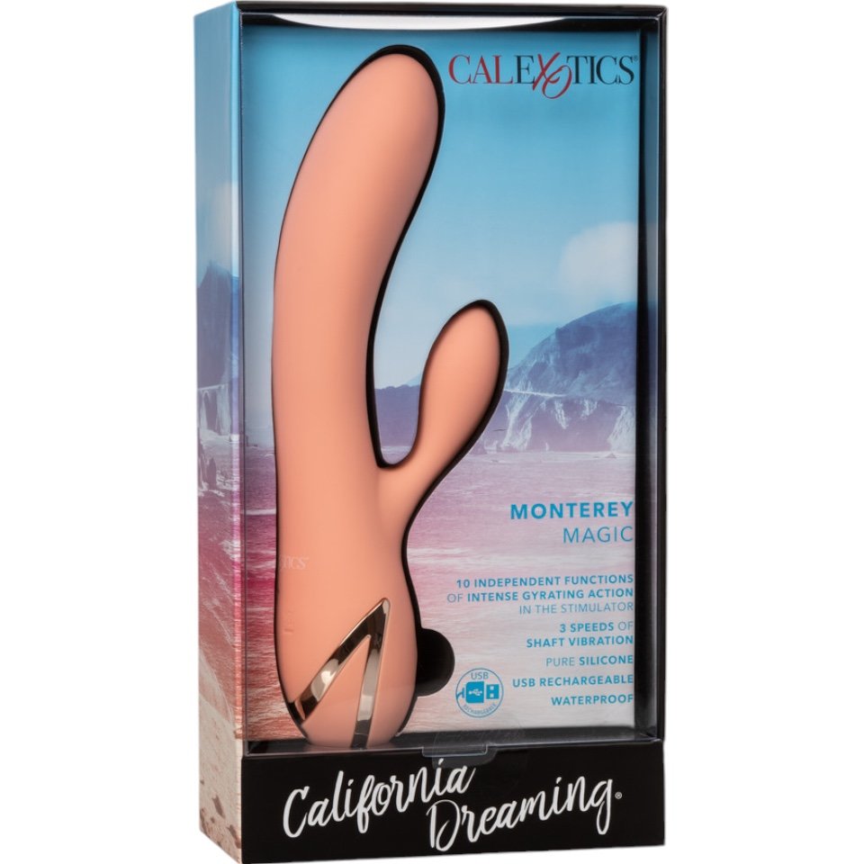 California Dreaming Monterey Magic Rechargeable Rabbit Vibrator
