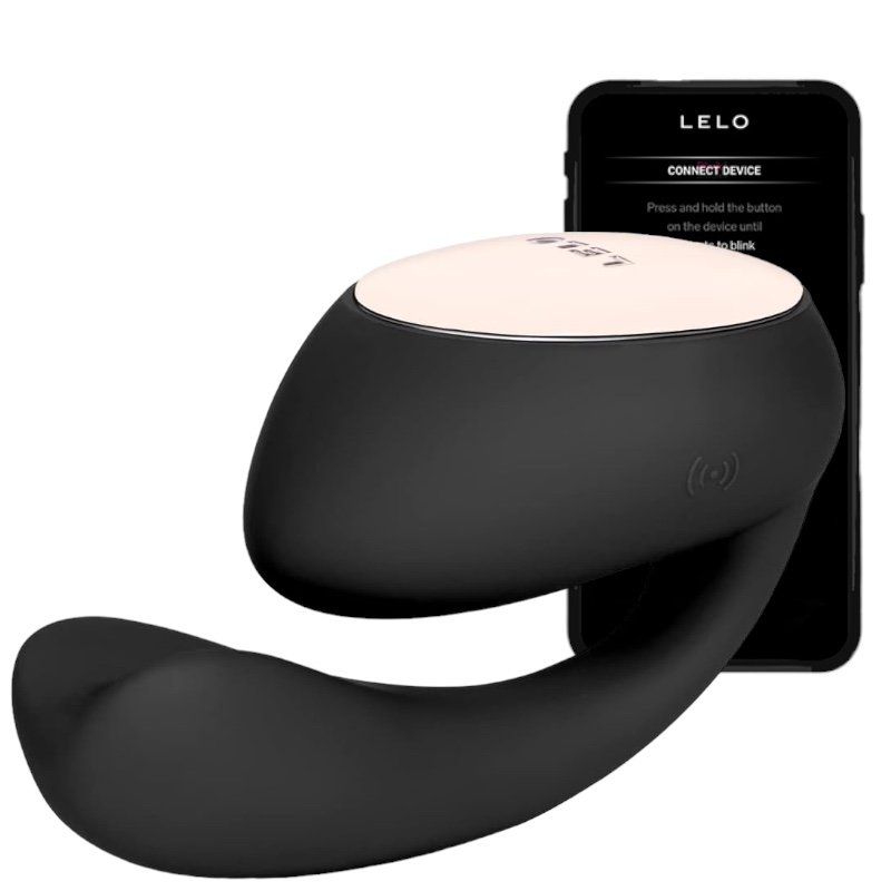 Lelo Ida Wave App Controlled Dual Stimulation Vibrator Black