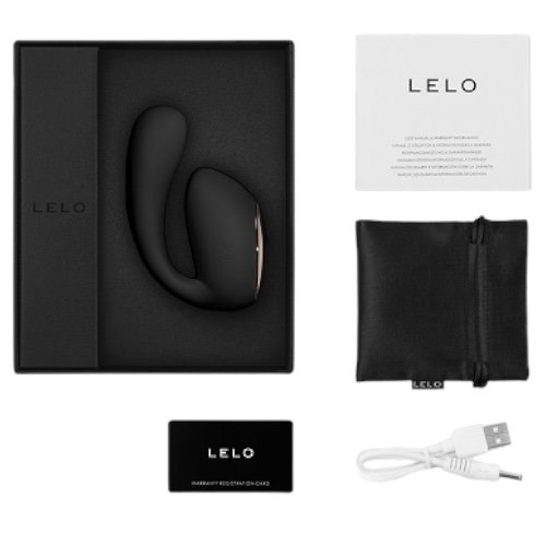 Lelo Ida Wave App Controlled Dual Stimulation Vibrator Black