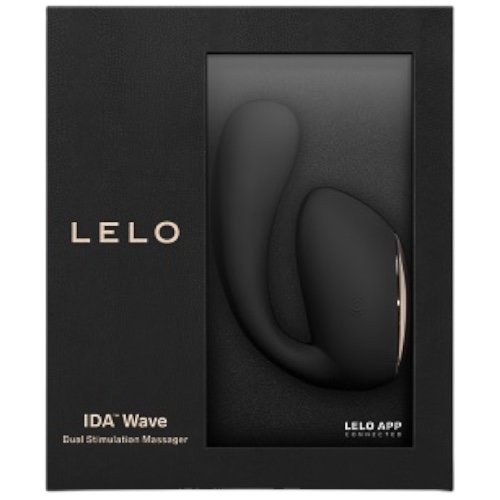 Lelo Ida Wave App Controlled Dual Stimulation Vibrator Black