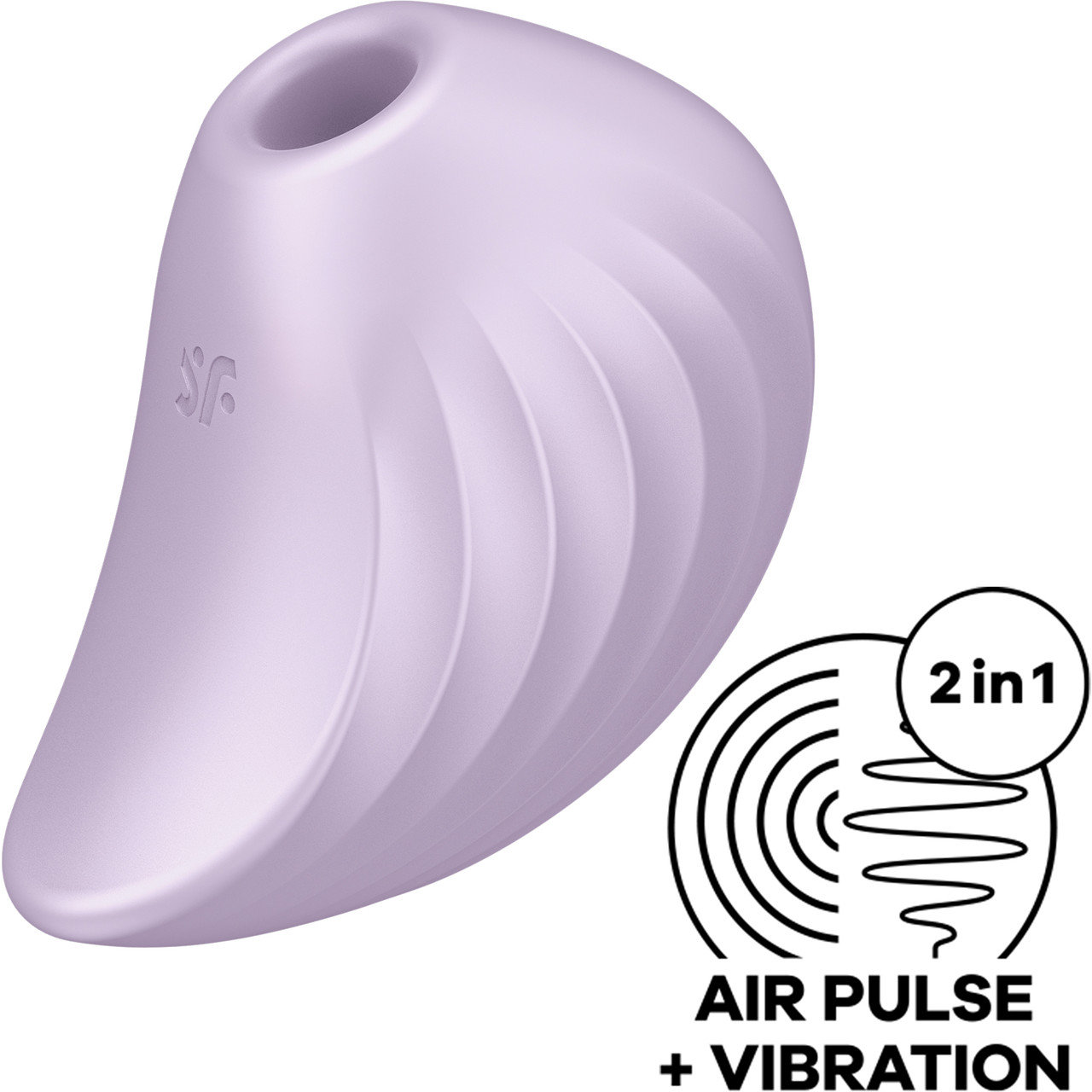Satisfyer Pearl Diver Air Pulse Rechargeable Clitoral Stimulator Violet