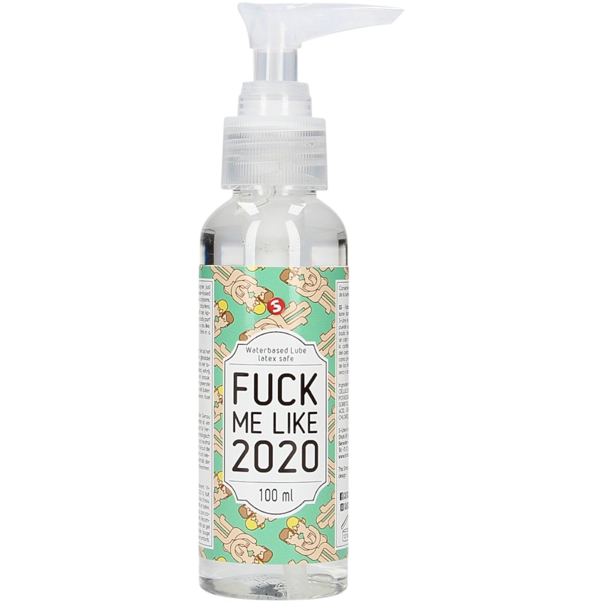 S Line Fuck Me Like 2020 Water Based Lubricant 100ml
