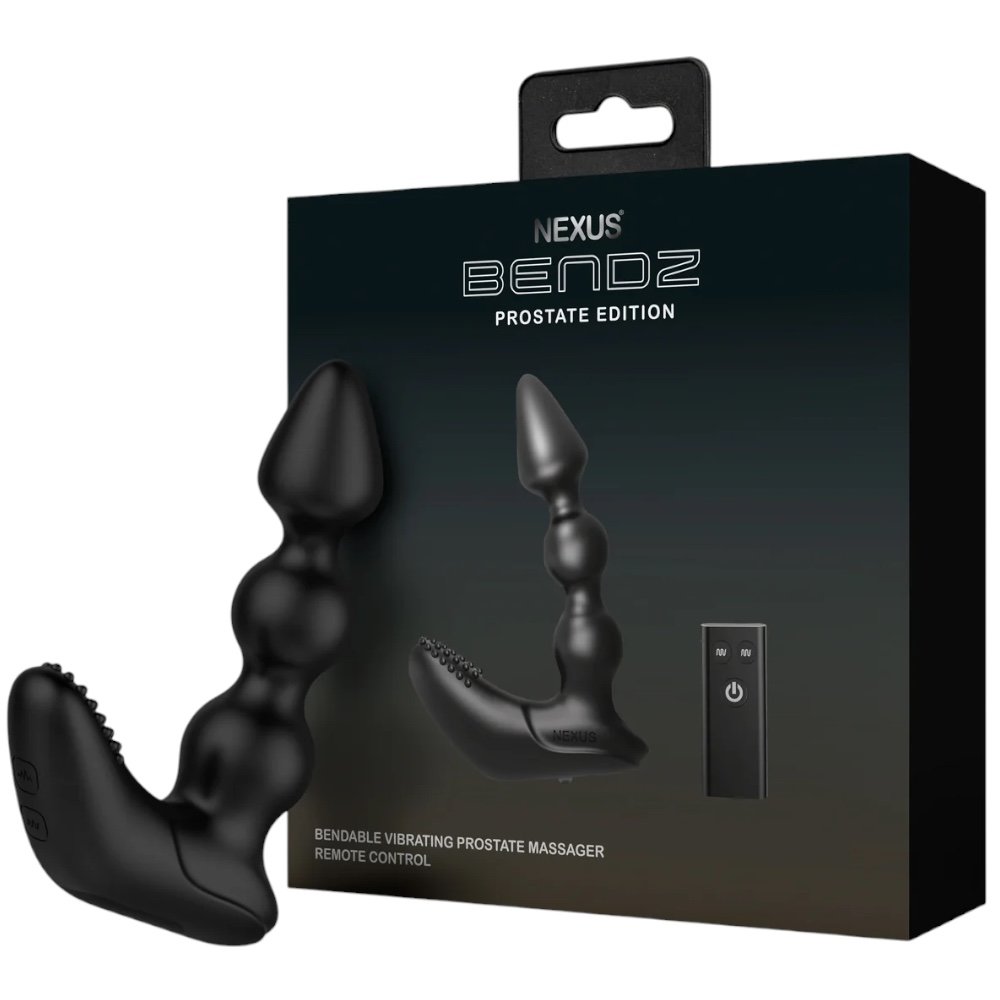 Nexus Bendz Prostate Edition Bendable Vibrating Prostate Massager with Remote