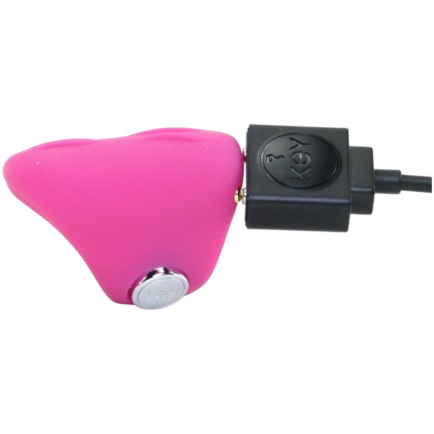 Key by Jopen Pyxis Rechargeable Finger Vibrator Raspberry Pink