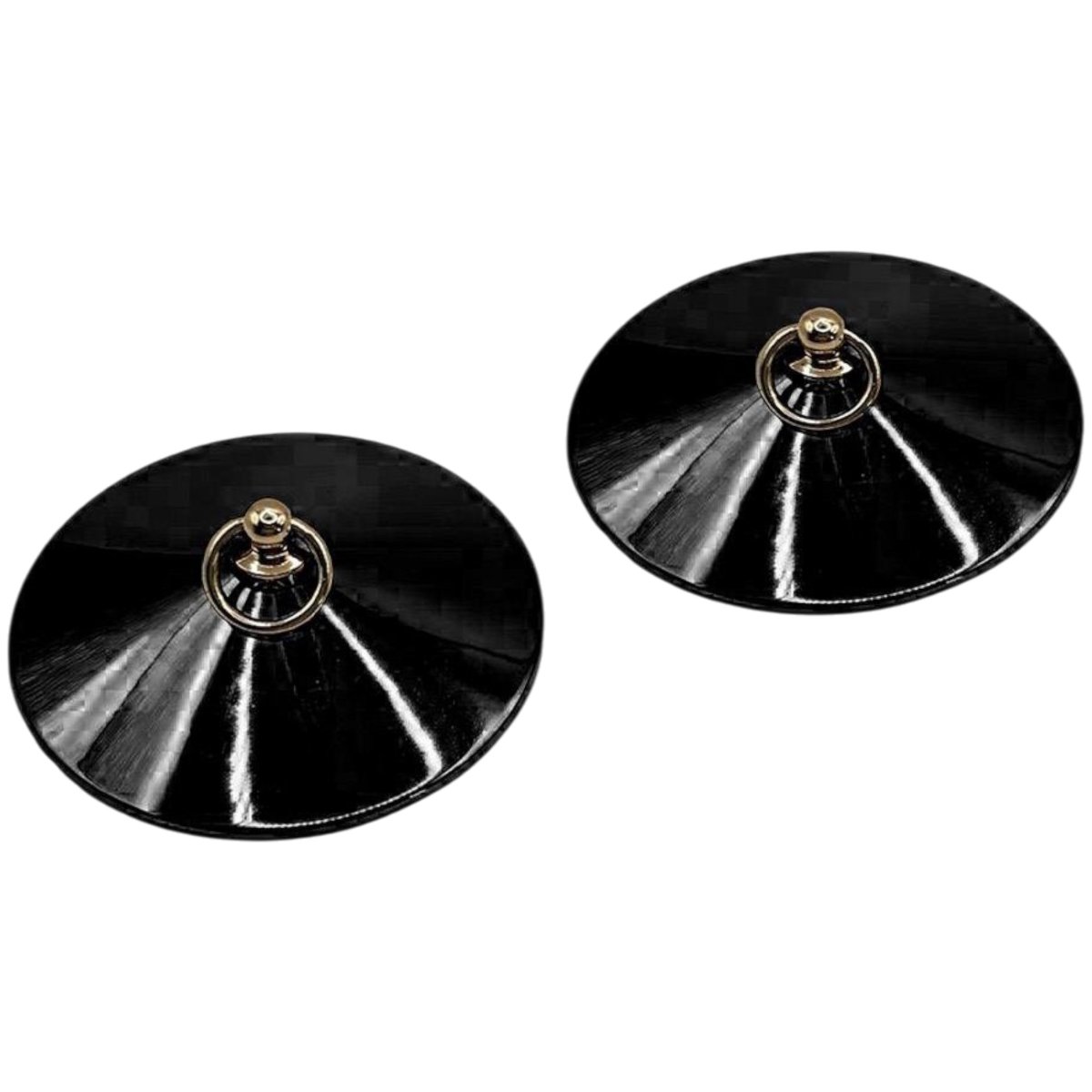Guilty Pleasure Accents Linking Loop Nipple Covers Pasties Black
