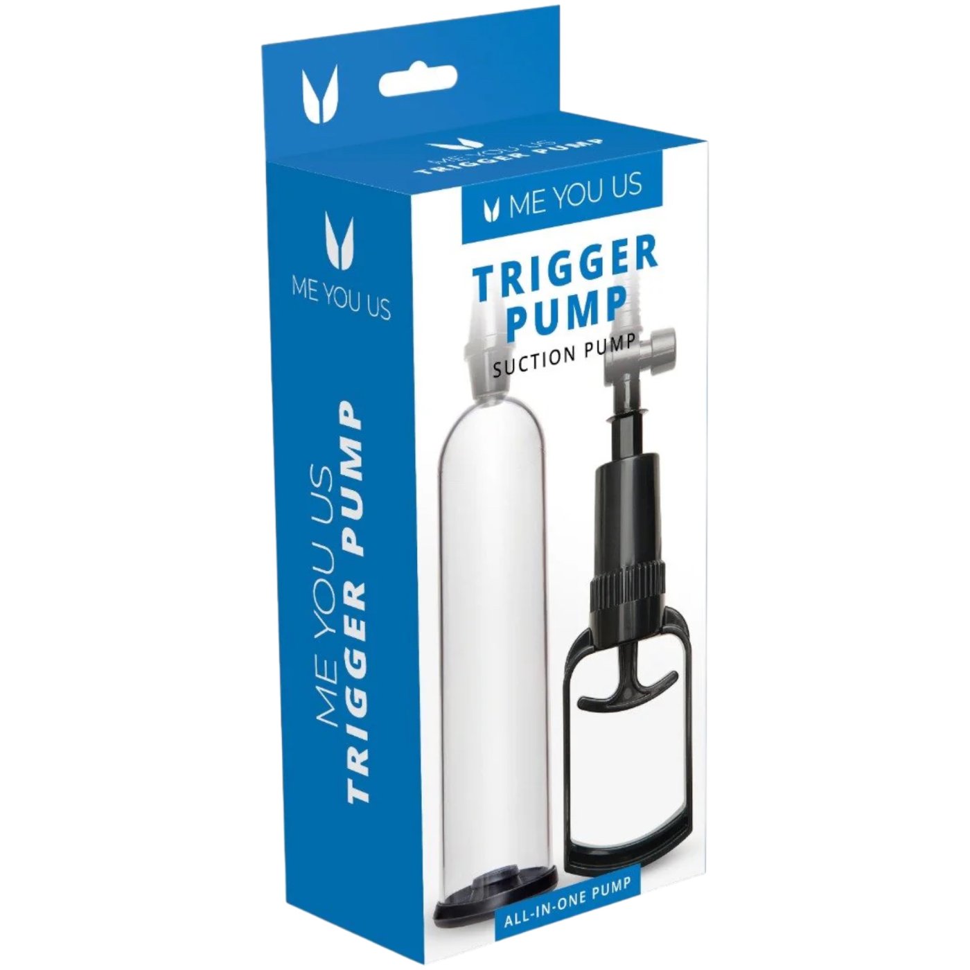 Me You Us Trigger Suction Penis Pump Clear