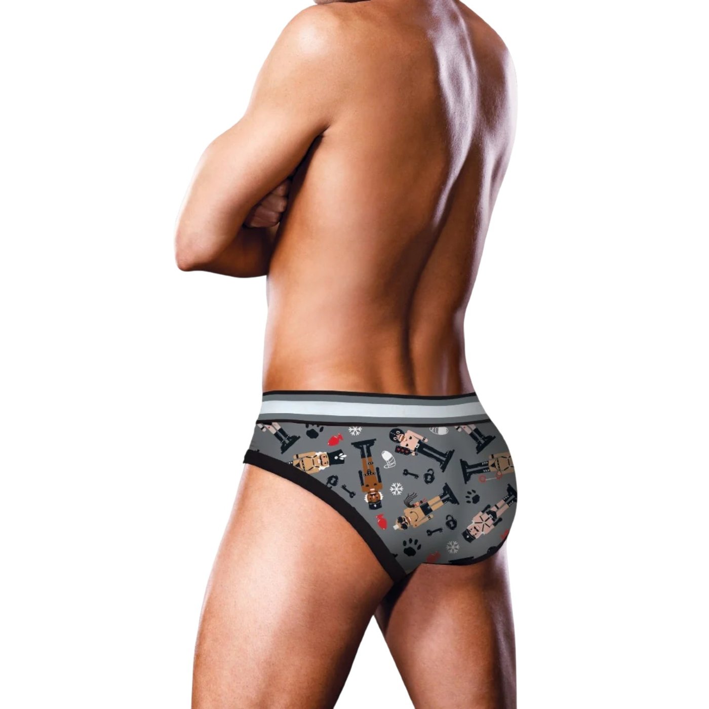 Prowler Nutcracker Brief Grey