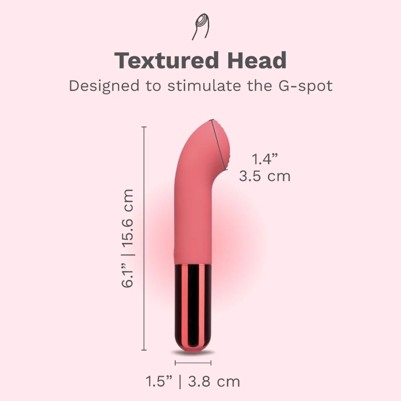 Le Wand Mini Vibe G-Love Rechargeable G-Spot Vibrator