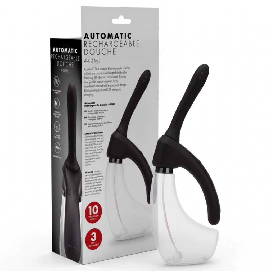 Prowler RED Automatic Rechargeable Anal Douche 440ml