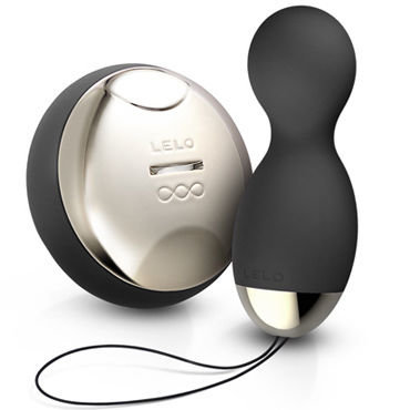 LELO Hula Beads Vibrating Rotating Remote Control Black