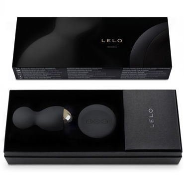 LELO Hula Beads Vibrating Rotating Remote Control Black